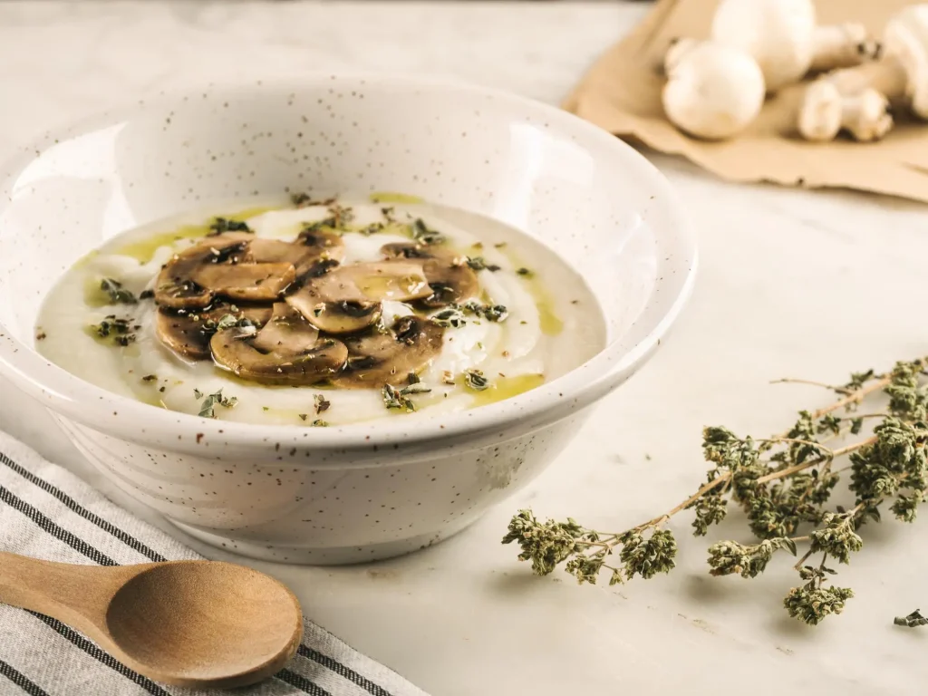Velouté de champignons au thermomix