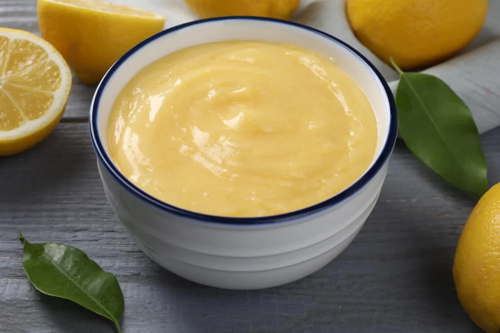 Bol de crémeux citron