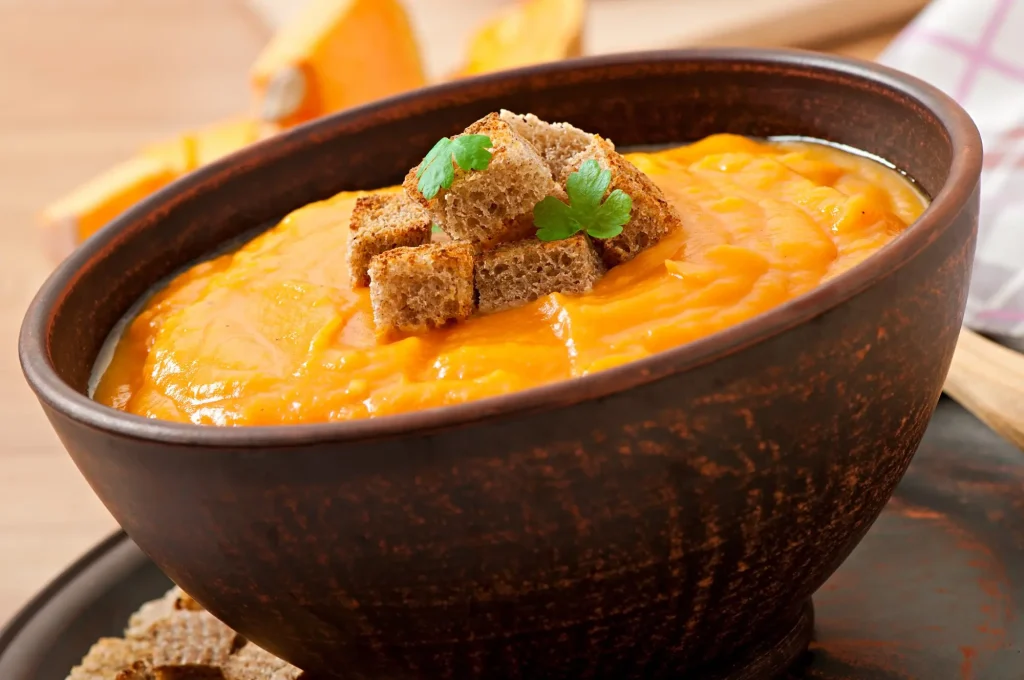 Soupe de potiron et pomme de terre au Thermomix