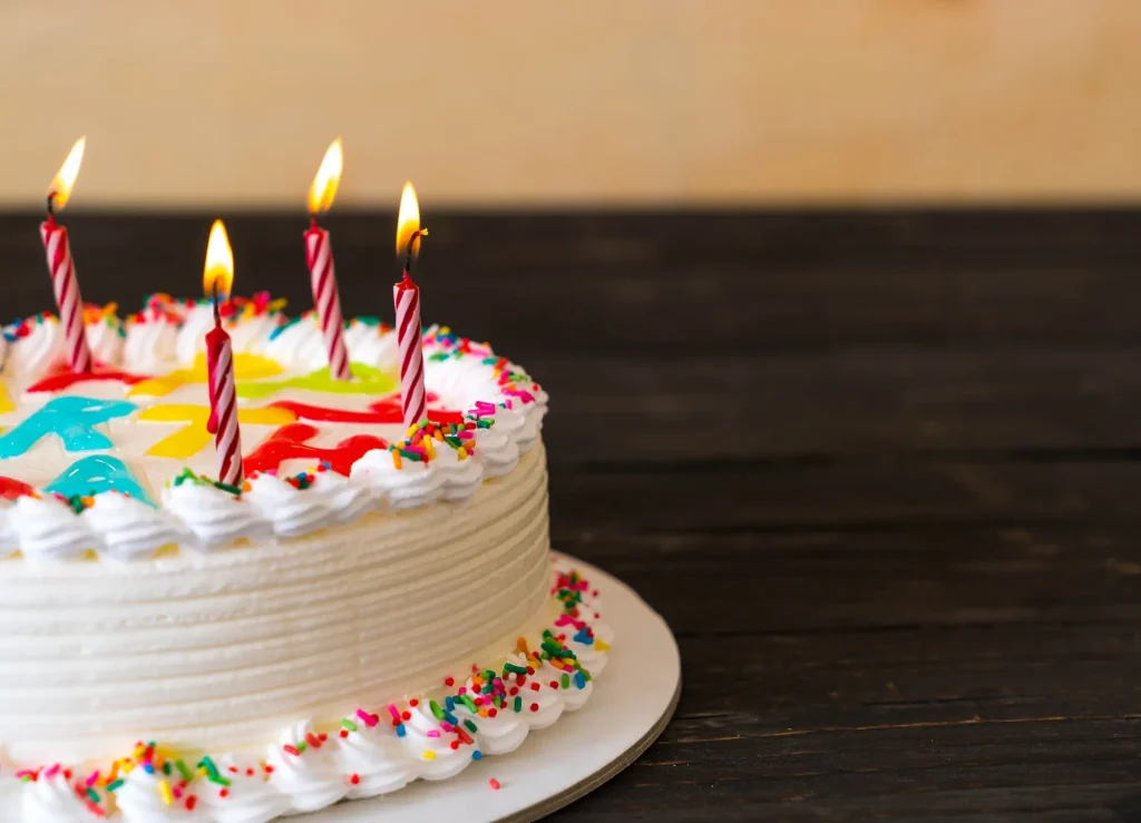Gâteau d'anniversaire