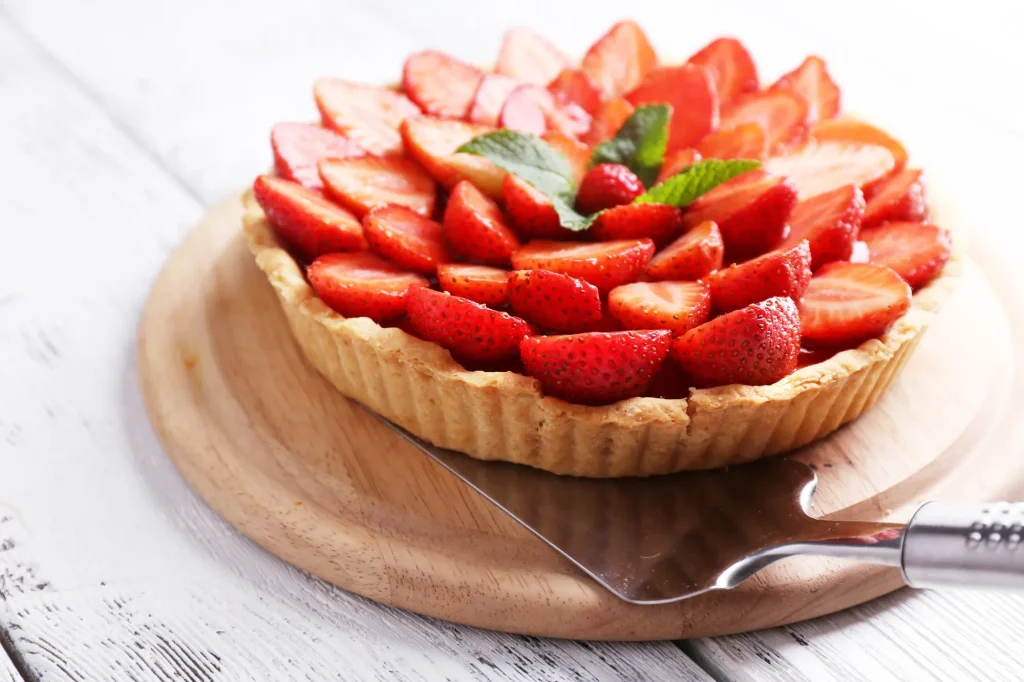 Tartelette aux fraises