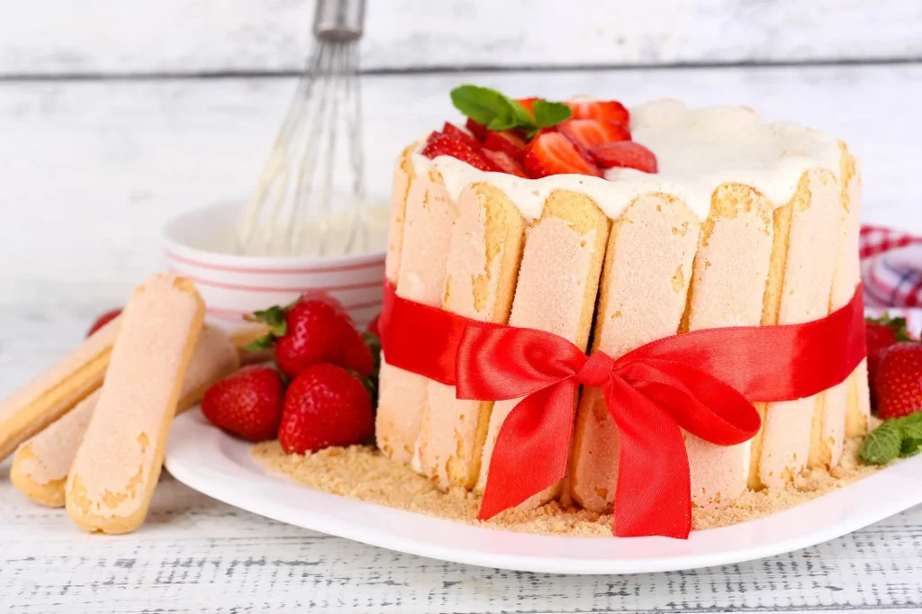 Charlotte aux fraises au thermomix