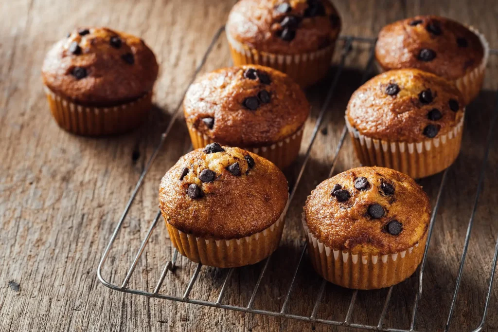 Muffins aux pépites de chocolat au thermomix