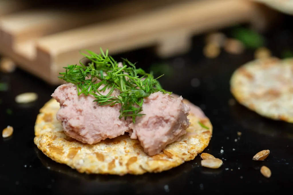 Tartinage à la rillette de chorizo