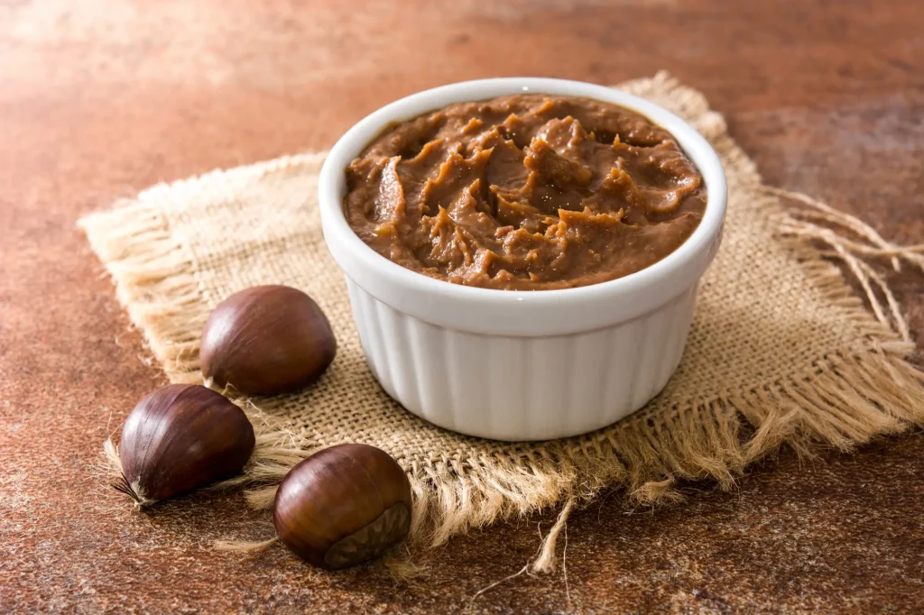 Ramequin de crème de marrons