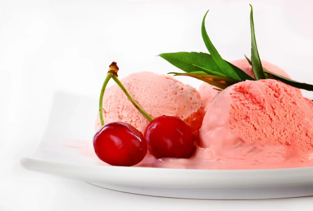Glace à la cerise au Thermomix