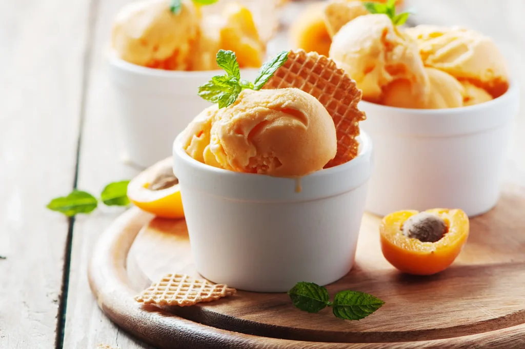 Glace à l’abricot au thermomix
