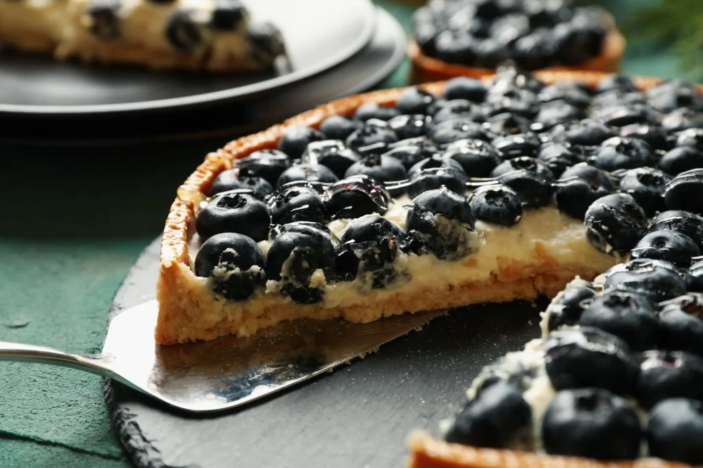 Tarte aux myrtilles au Thermomix