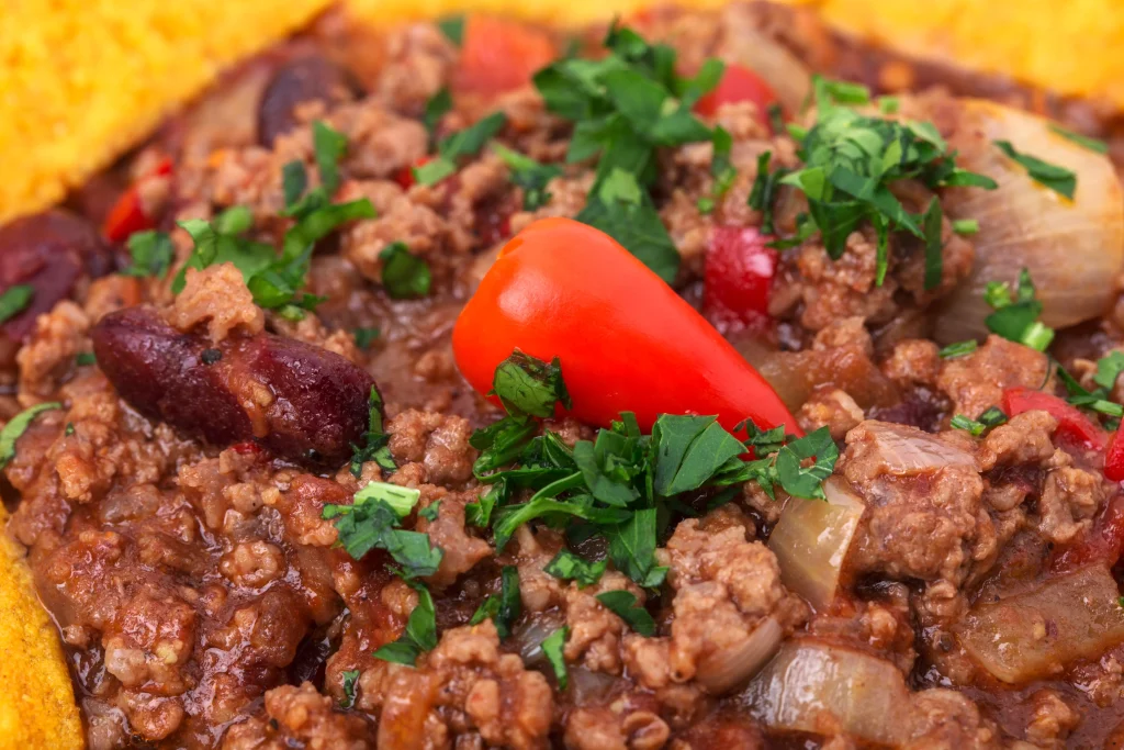 Chili cone carne au thermomix